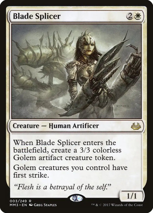 Blade Splicer [Modern Masters 2017] - MTG Single
