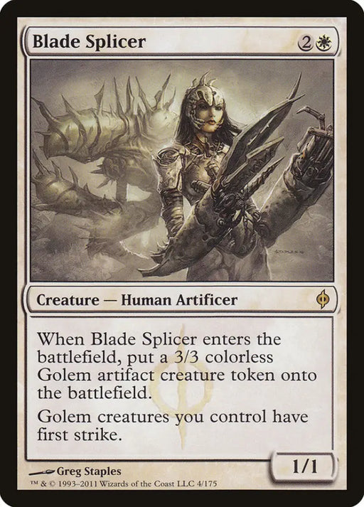 Blade Splicer [New Phyrexia] - MTG Single
