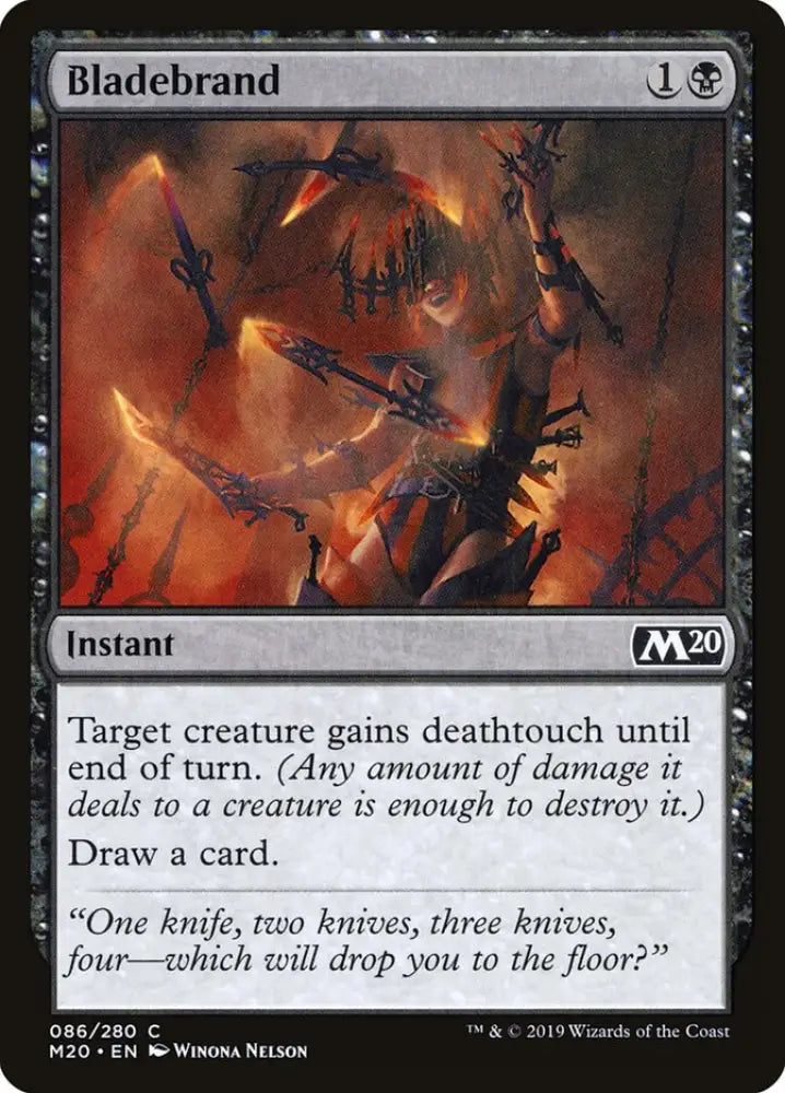 Bladebrand [Core Set 2020] - MTG Single