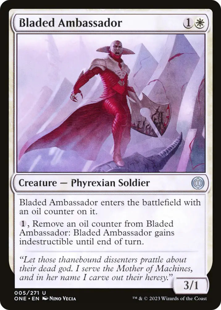 Bladed Ambassador [Phyrexia: All Will Be One] - MTG Single