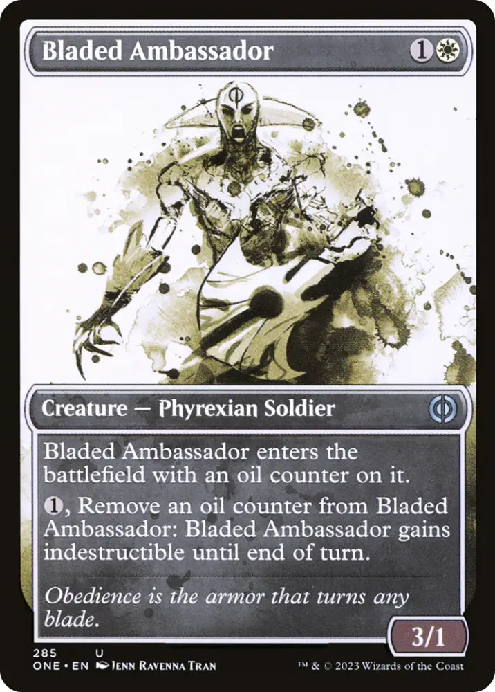 Bladed Ambassador (Showcase Ichor) [Phyrexia: All Will Be One] - MTG Single