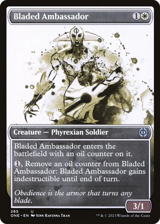Bladed Ambassador (Showcase Ichor) [Phyrexia: All Will Be One] - MTG Single