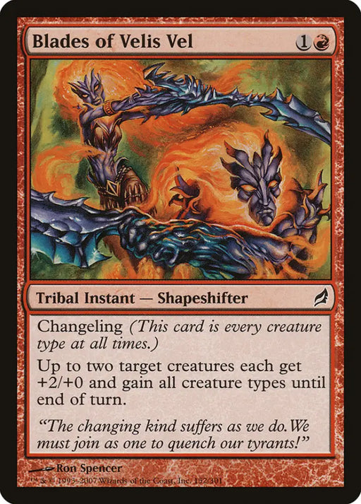 Blades of Velis Vel [Lorwyn] - MTG Single