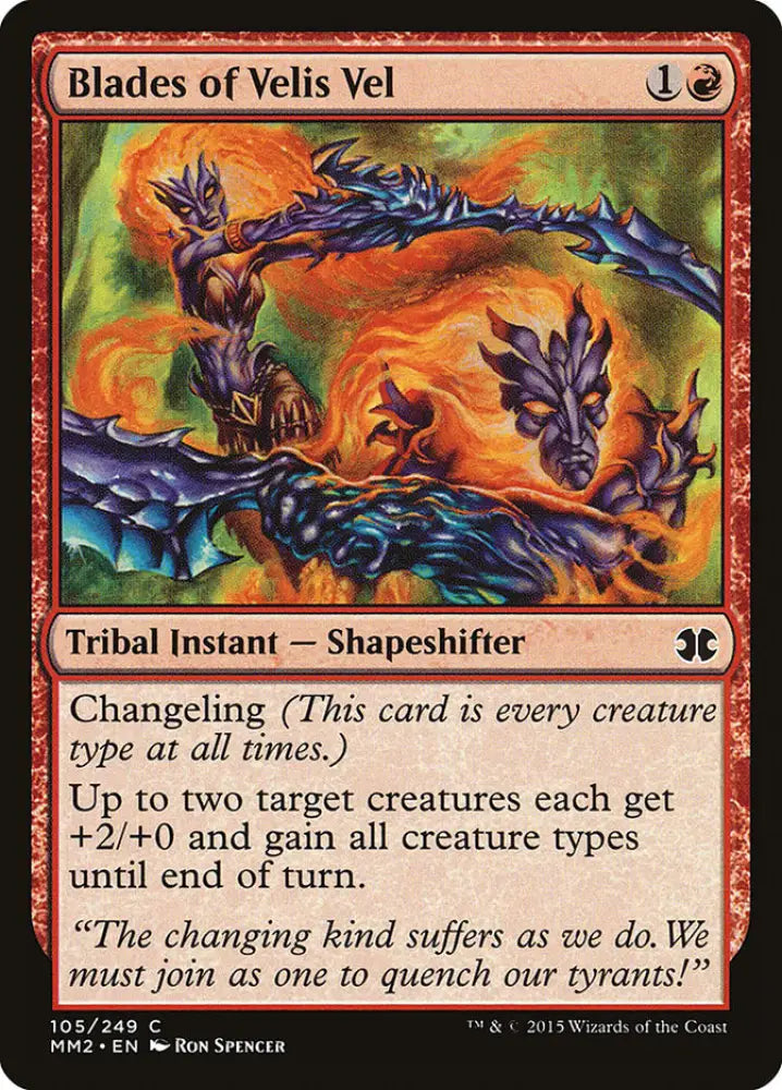 Blades of Velis Vel [Modern Masters 2015] - MTG Single