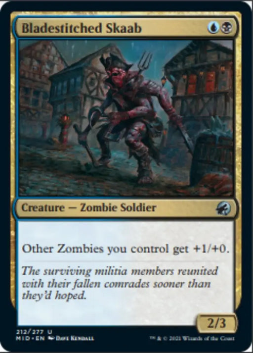 Bladestitched Skaab [Innistrad: Midnight Hunt] - MTG Single