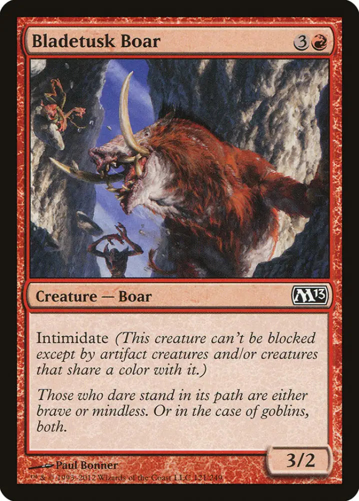 Bladetusk Boar [Magic 2013] - MTG Single