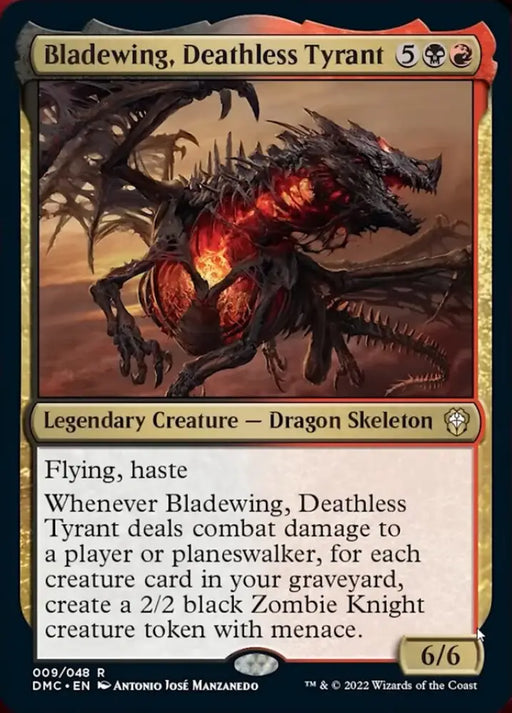 Bladewing Deathless Tyrant [Dominaria United Commander] - MTG Single