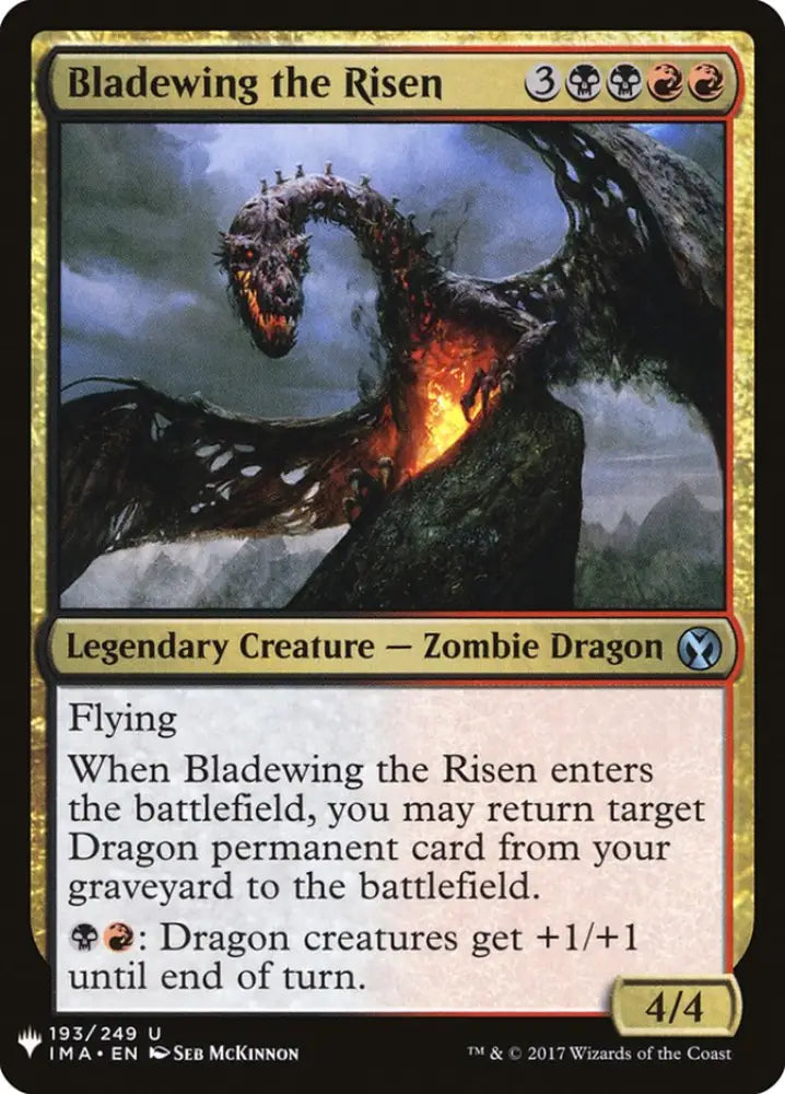 Bladewing the Risen [Mystery Booster] - MTG Single