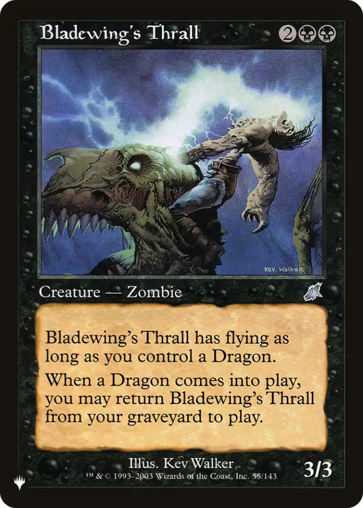 Bladewing’s Thrall [The List] - MTG Single