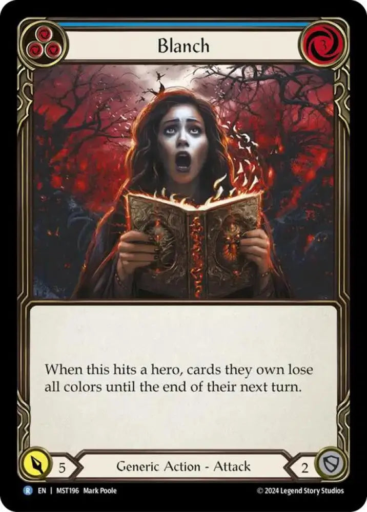Blanch (Blue) [Part the Mistveil] Rainbow Foil - Flesh And Blood Single