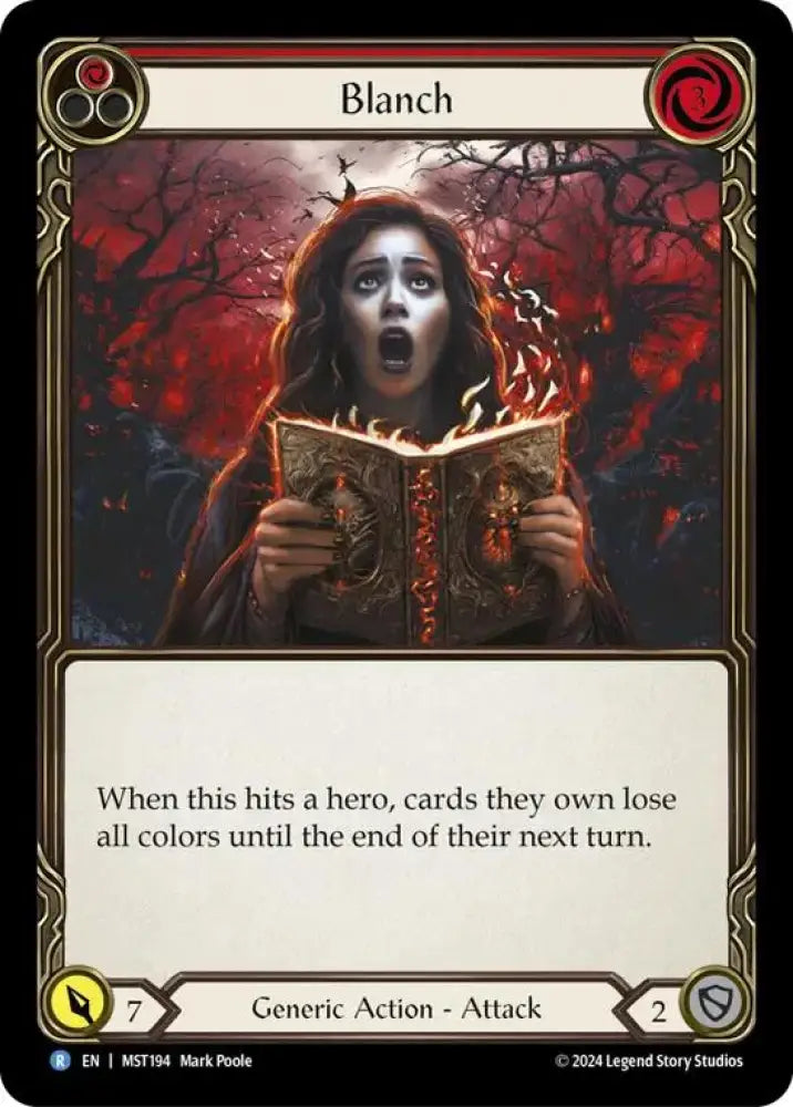 Blanch (Red) [Part the Mistveil] Rainbow Foil - Flesh And Blood Single