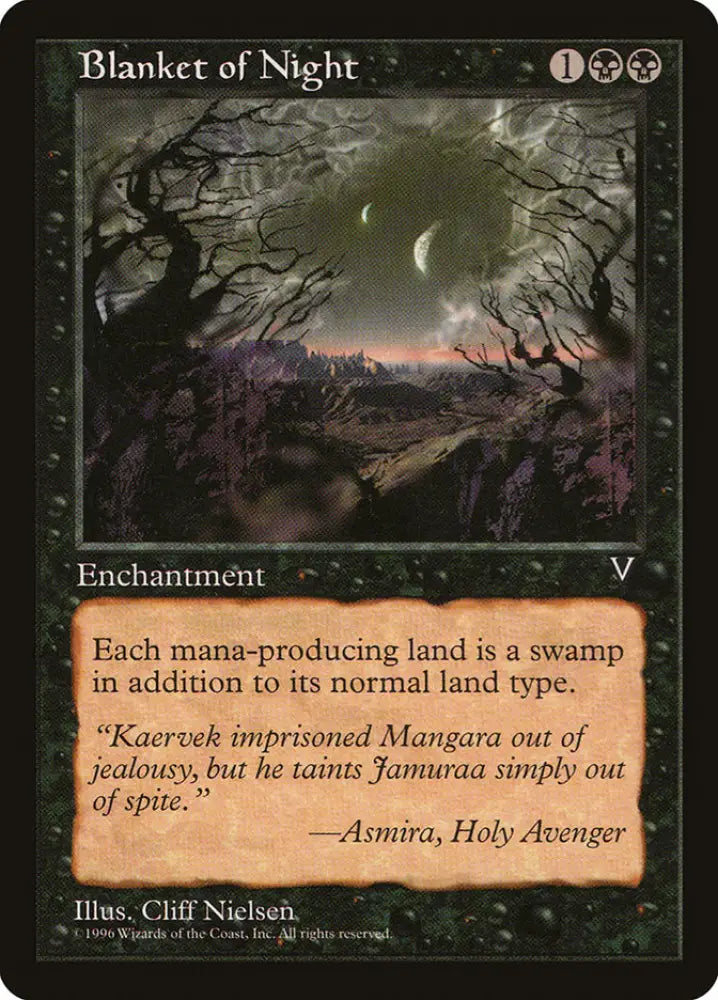 Blanket of Night [Visions] - MTG Single