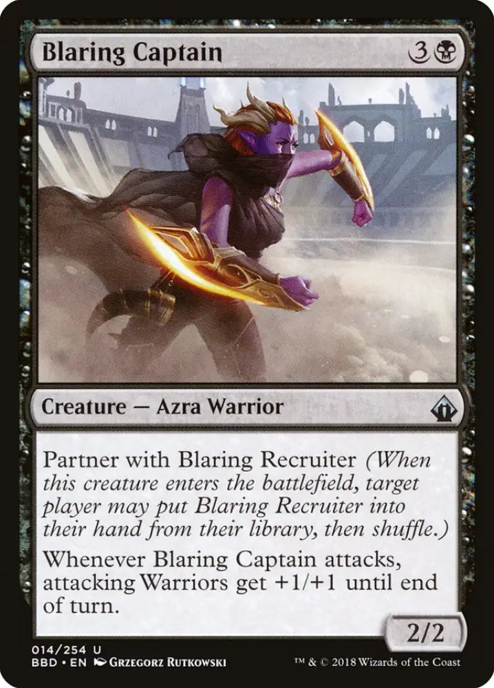 Blaring Captain [Battlebond] - MTG Single