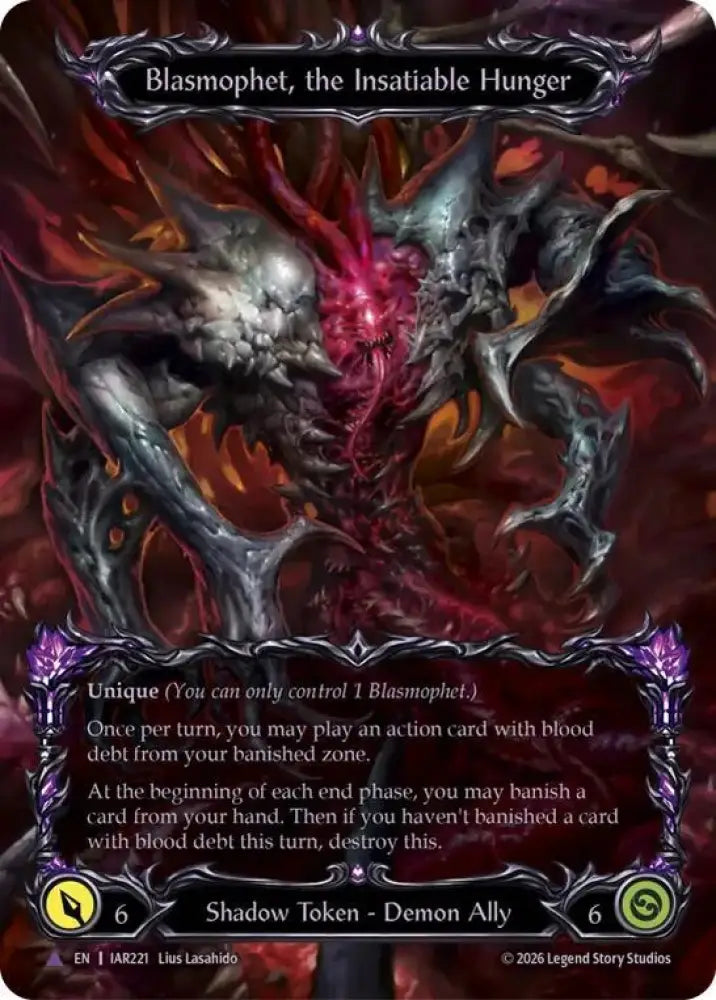 Blasmophet, the Insatiable Hunger (Marvel) (IAR221) [Usurp the Shadow Throne]