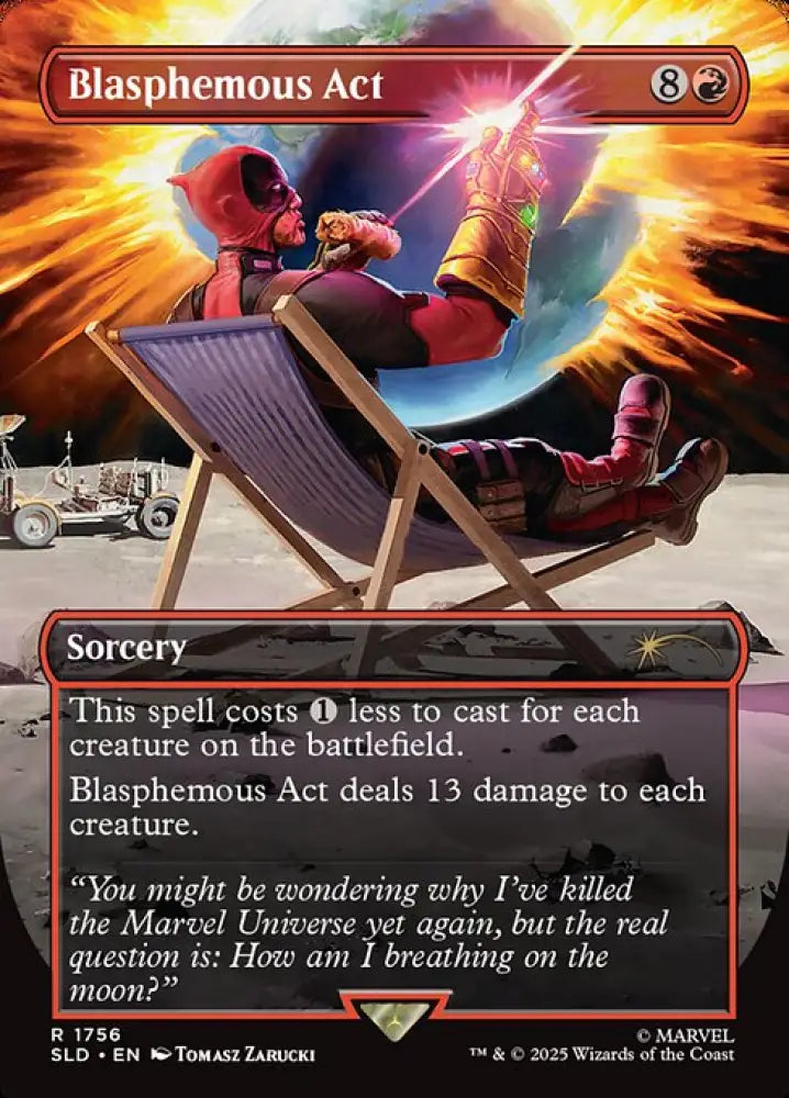 Blasphemous Act (1756) [Secret Lair Drop]