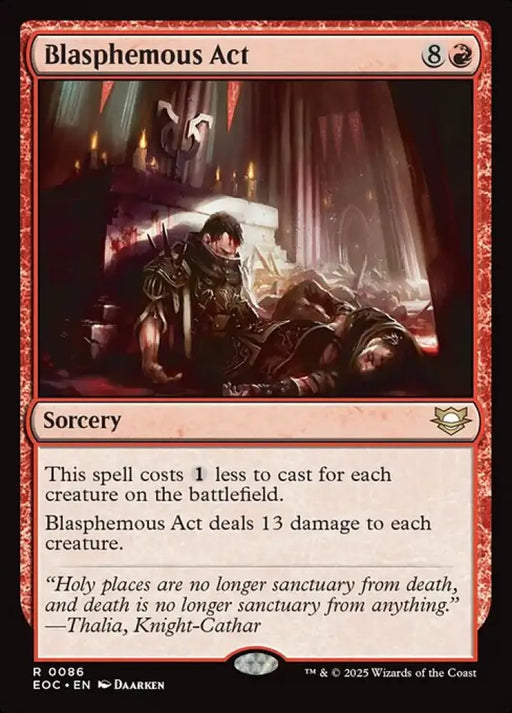 Blasphemous Act (86) [Edge of Eternities Commander]