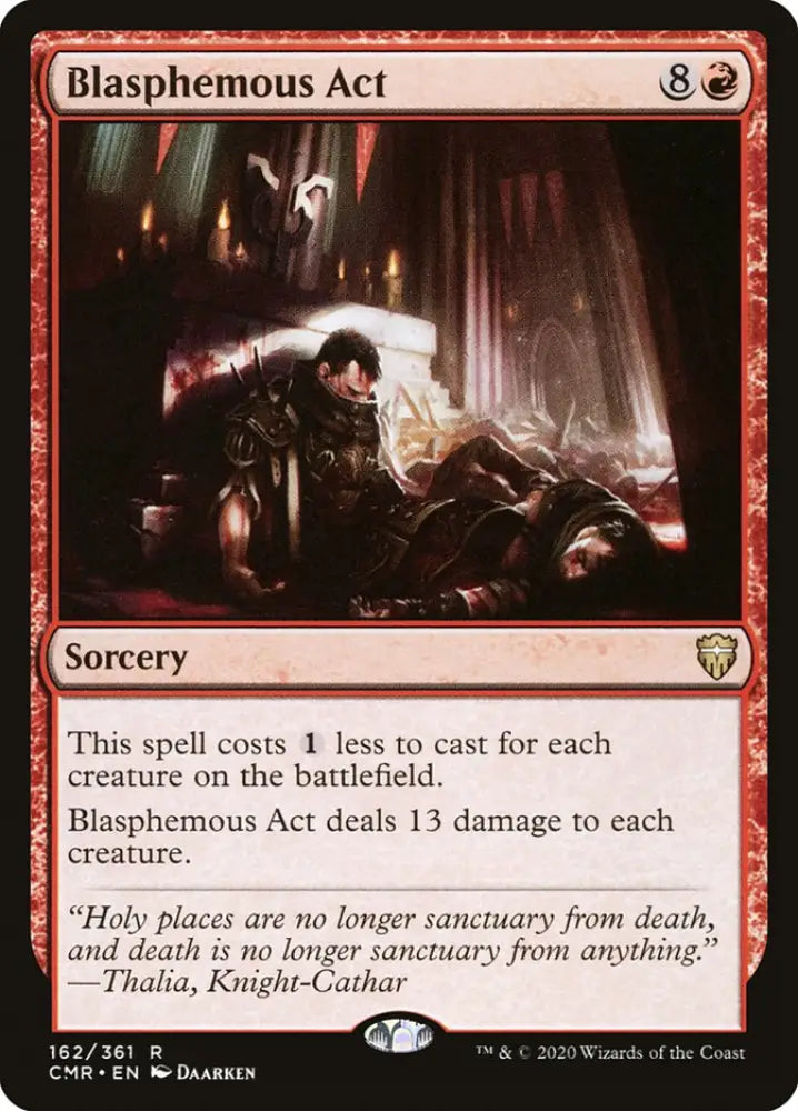 Blasphemous Act [Commander Legends] - MTG Single