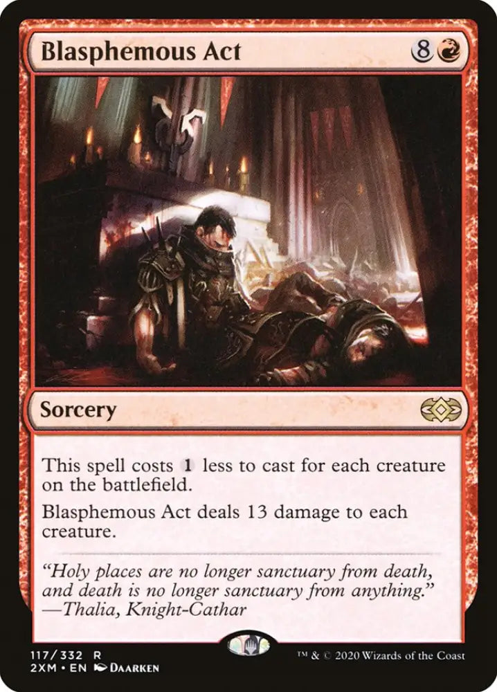 Blasphemous Act [Double Masters] - MTG Single
