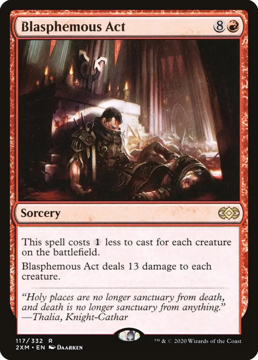 Blasphemous Act [Double Masters] - MTG Single
