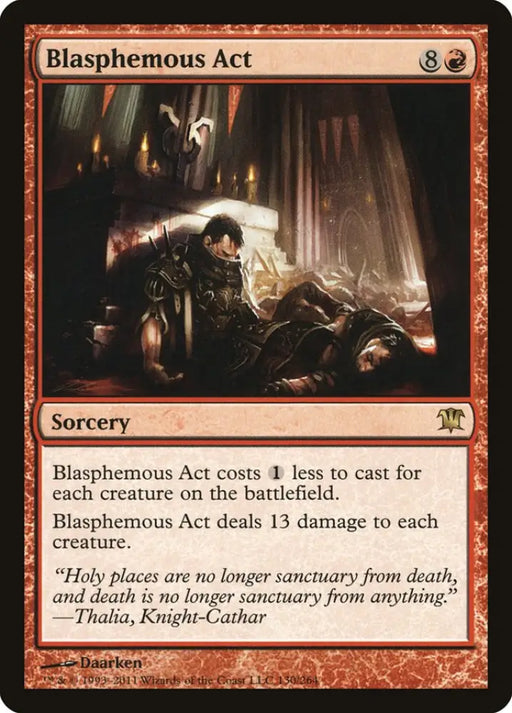 Blasphemous Act [Innistrad] - MTG Single