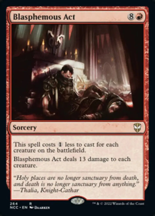 Blasphemous Act [Streets of New Capenna Commander] - MTG Single
