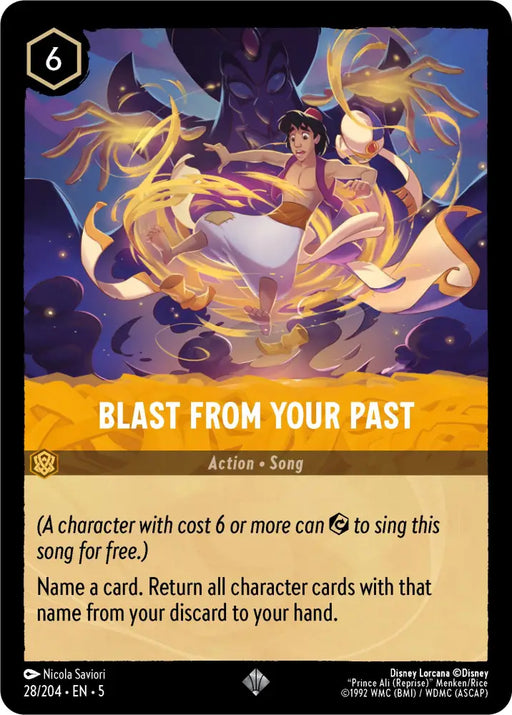 Blast From Your Past (28/204) [Shimmering Skies] - Lorcana Single