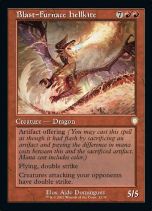 Blast-Furnace Hellkite (Retro) [The Brothers’ War Commander] - MTG Single