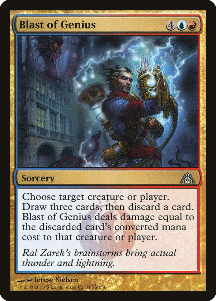 Blast of Genius [Dragon’s Maze] - MTG Single