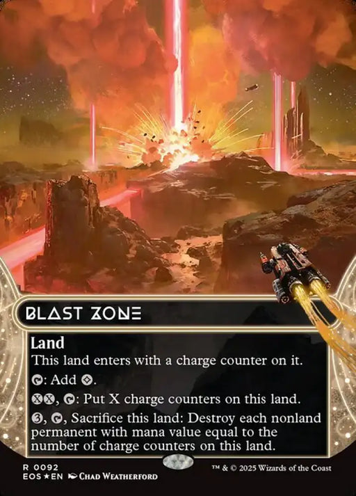 Blast Zone (92) [Edge of Eternities: Stellar Sights]
