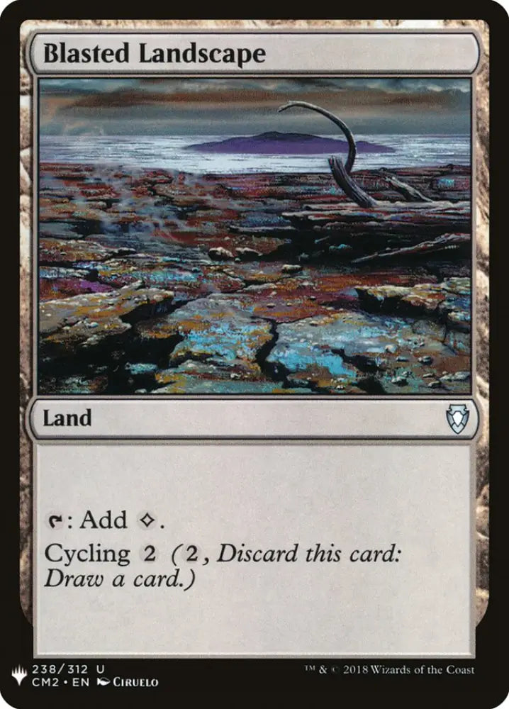 Blasted Landscape [Mystery Booster] - MTG Single