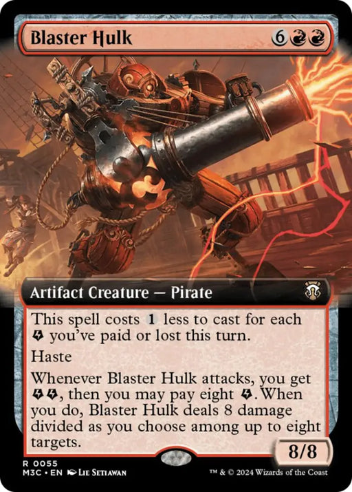 Blaster Hulk (Extended Art) [Modern Horizons 3 Commander] - MTG Single