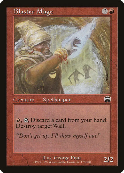 Blaster Mage [Mercadian Masques] - MTG Single