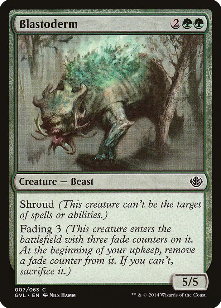 Blastoderm (Garruk vs. Liliana) [Duel Decks Anthology] - MTG Single
