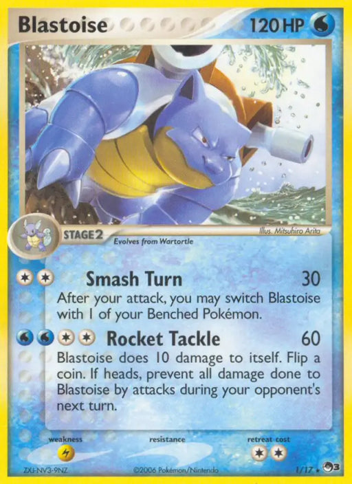 Blastoise (1/17) [POP Series 3] - Pokemon Single