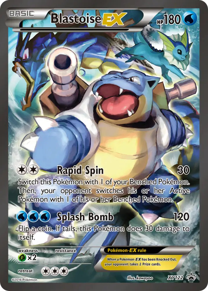 Blastoise EX (XY122) [XY: Black Star Promos] - Pokemon Single