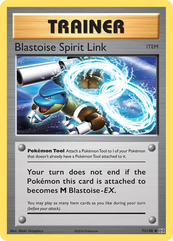 Blastoise Spirit Link (73/108) [XY: Evolutions] - Pokemon Single