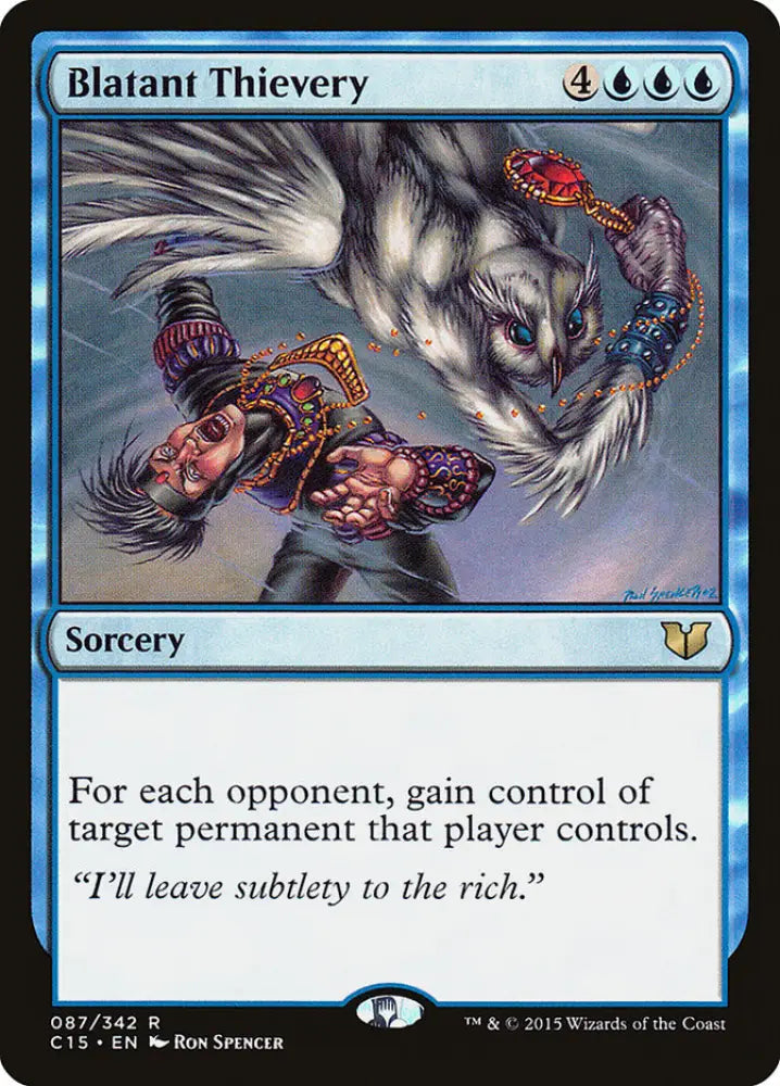 Blatant Thievery [Commander 2015] - MTG Single