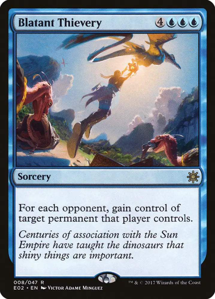 Blatant Thievery [Explorers of Ixalan] - MTG Single