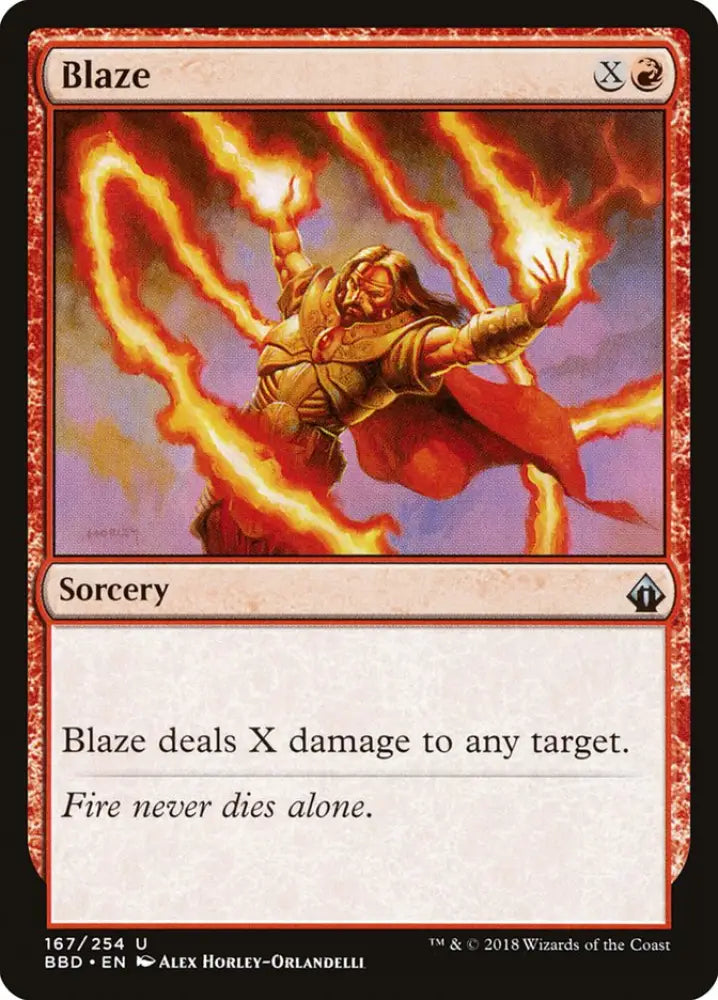 Blaze [Battlebond] - MTG Single