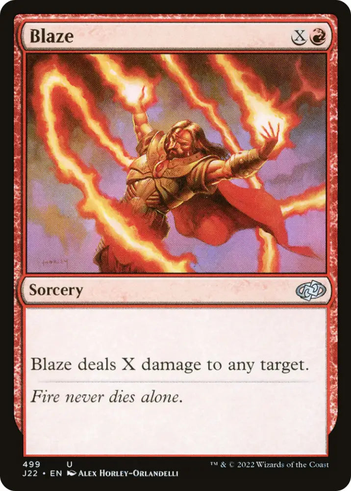 Blaze [Jumpstart 2022] - MTG Single