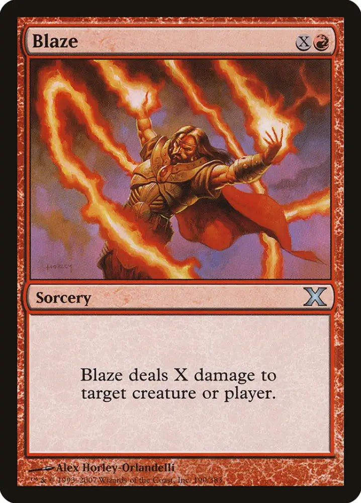 Blaze [Tenth Edition] - MTG Single