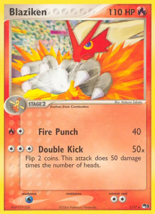 Blaziken (1/17) [POP Series 1] - Pokemon Single