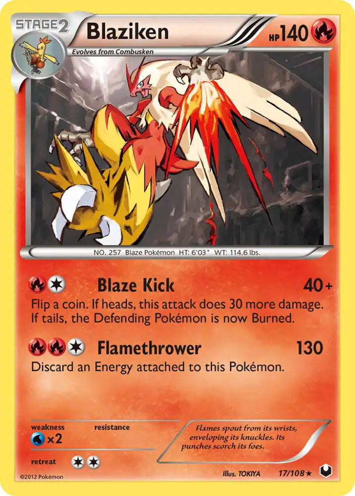 Blaziken (17/108) [Black & White: Dark Explorers] - Pokemon Single