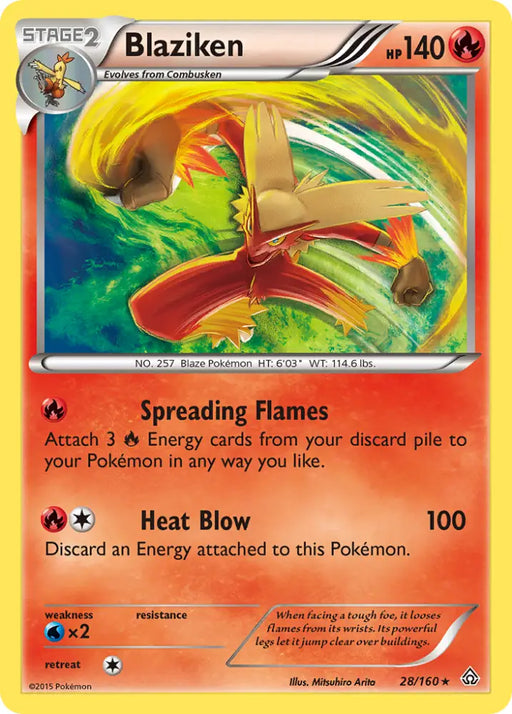 Blaziken (28/160) [XY: Primal Clash] - Pokemon Single
