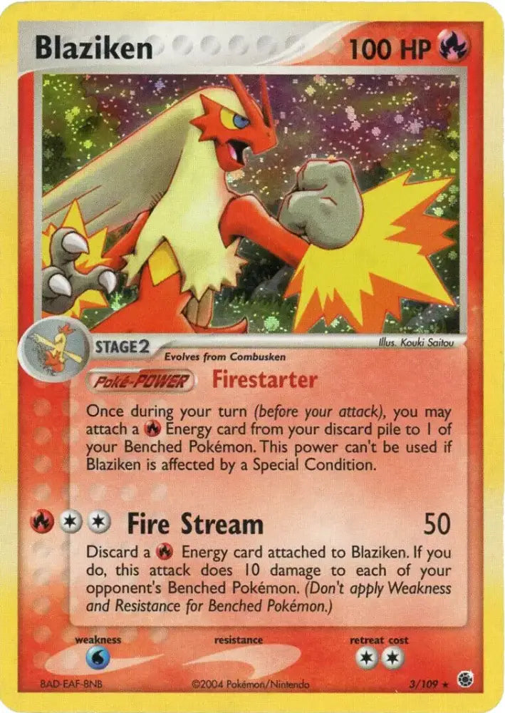 Blaziken (3/109) [EX: Battle Stadium] - Pokemon Single