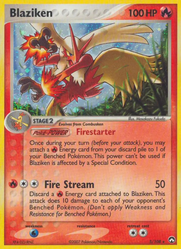 Blaziken (5/108) [EX: Power Keepers] - Pokemon Single