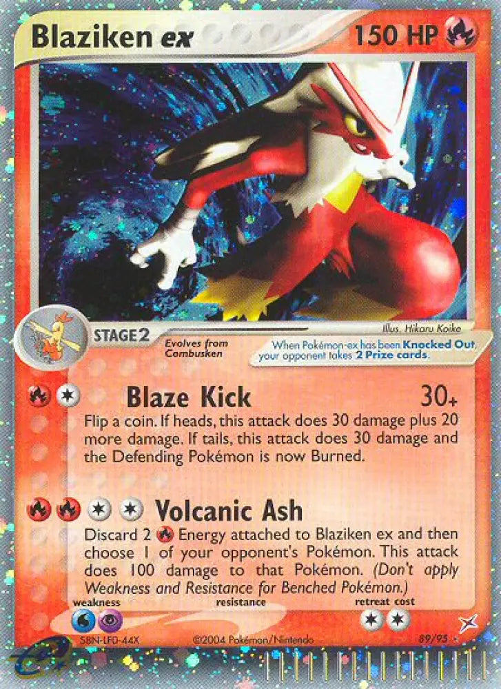 Blaziken ex (89/95) [EX: Team Magma vs Team Aqua] - Pokemon Single