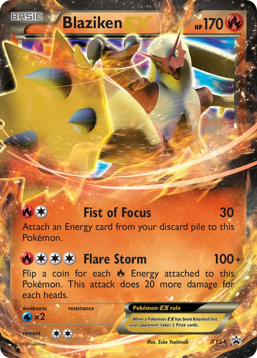 Blaziken EX (XY54) [XY: Black Star Promos] - Pokemon Single
