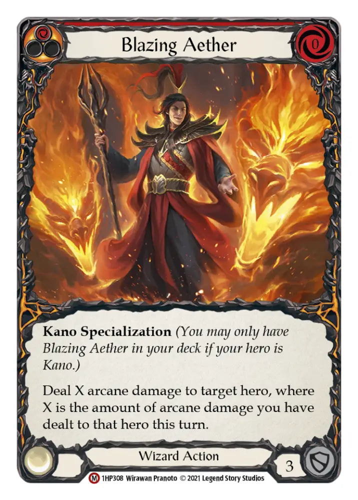 Blazing Aether [1HP308] (History Pack 1) - Flesh And Blood Single