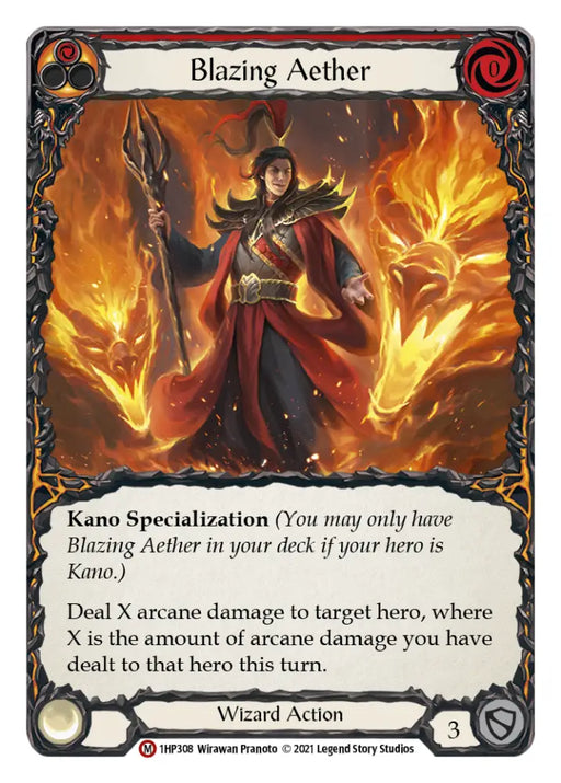 Blazing Aether [1HP308] (History Pack 1) - Flesh And Blood Single